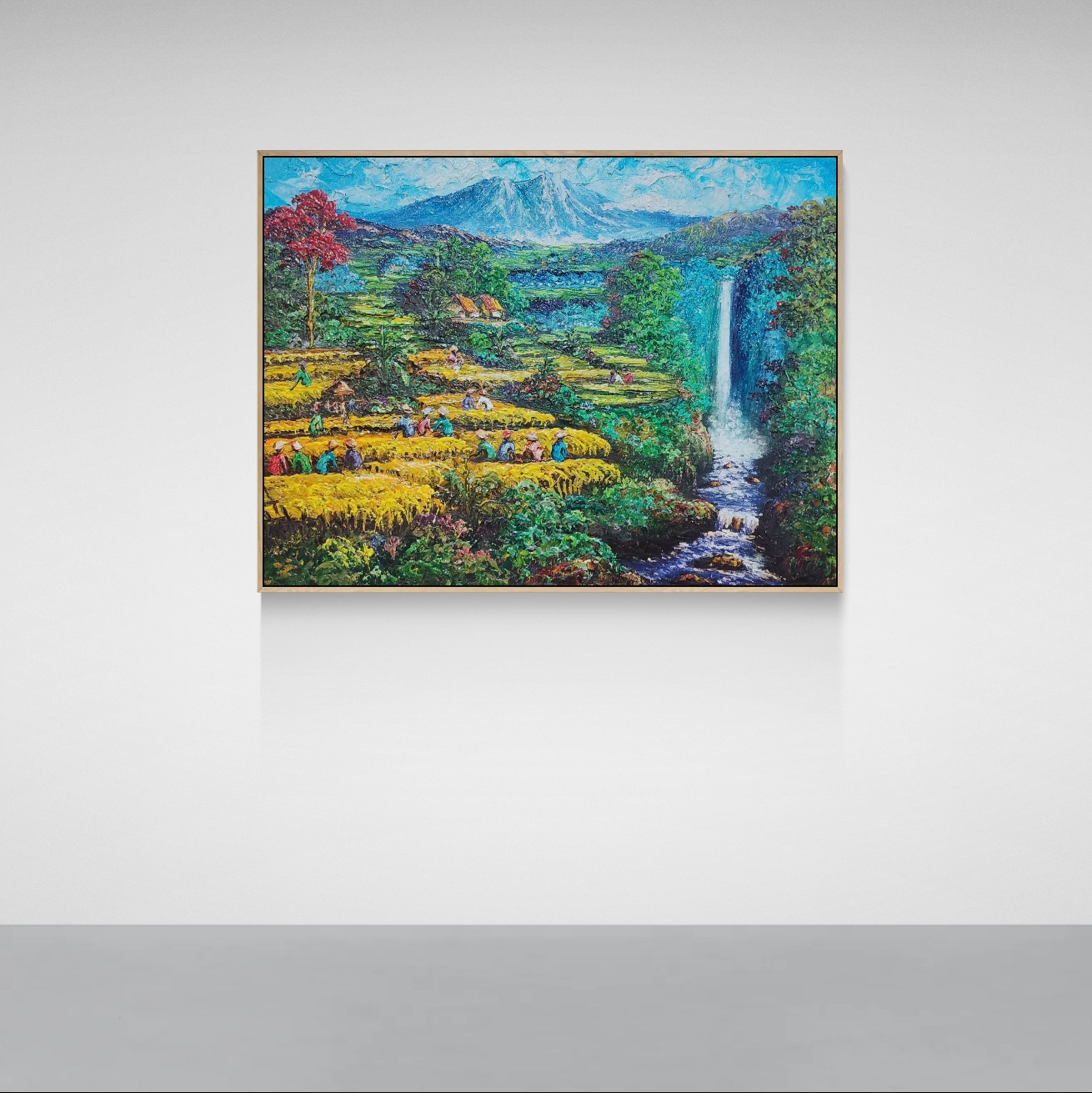 Song of the Terraces and Falling Water